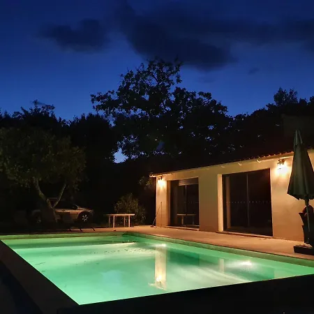 La Casita Climatisee Avec Piscine Pres D'uzes *