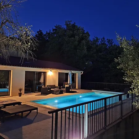 La Casita Climatisee Avec Piscine Pres D'uzes Saint-Laurent-la-Vernède