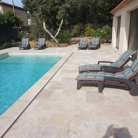 La Casita Climatisee Avec Piscine Pres D'uzes *