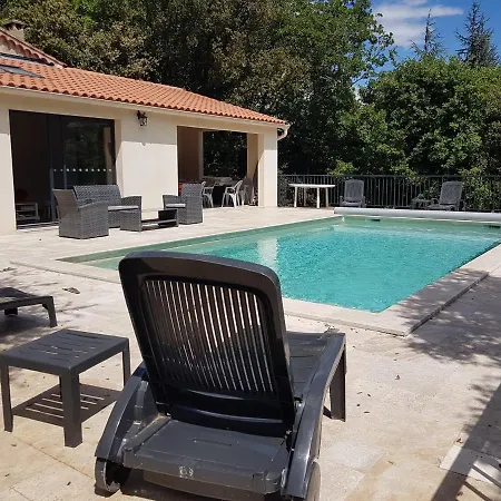 Villa La Casita Climatisee Avec Piscine Pres D'uzes *